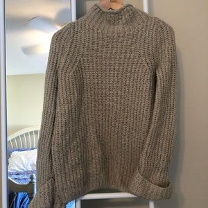 Top Shop Tan Knitted Sweater